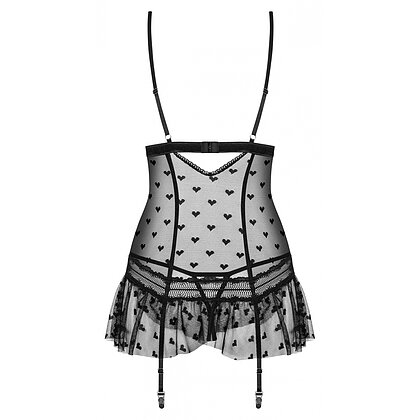 Corset Obsessive Heartia Negru L-XL