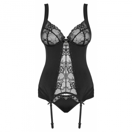 Corset Obsessive Heartina Negru L-XL