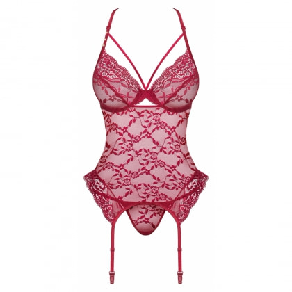 Corset Obsessive Ivetta Roșu S-M