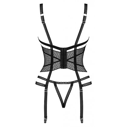 Corset Obsessive Lanelia Negru XS-S