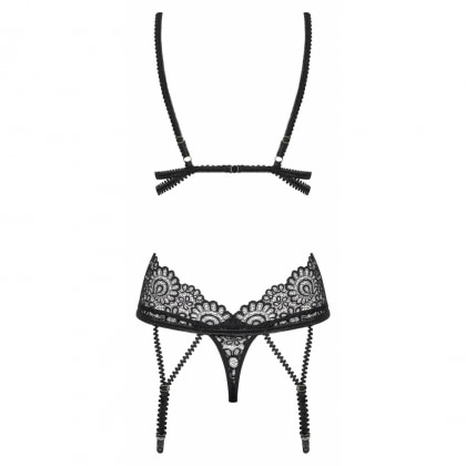 Corset Obsessive Mixty Negru L-XL