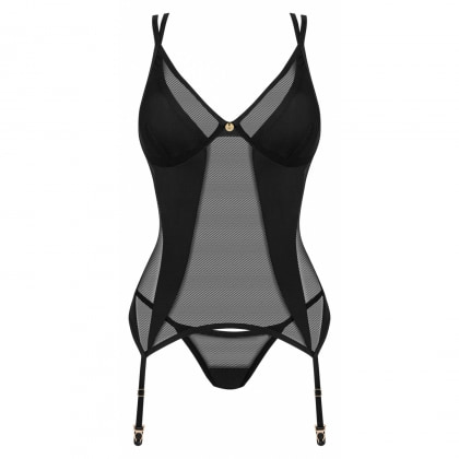 Corset Obsessive Nesari Negru XS-S
