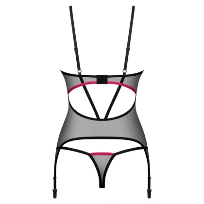 Corset Obsessive Novenes Negru XS-S