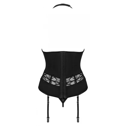 Corset Obsessive Serafia Negru XS-S