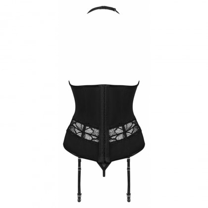 Corset Obsessive Serafia Negru XS-S