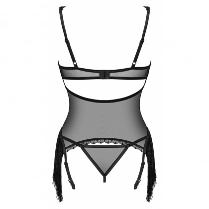 Corset Obsessive Sherila Negru M-L