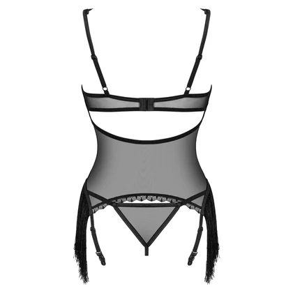 Corset Obsessive Sherila Negru XS-S