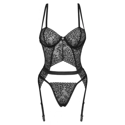 Corset Obsessive Yaskana Negru XS-S