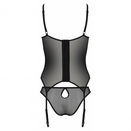 Corset Passion Eco Primula Negru S-M