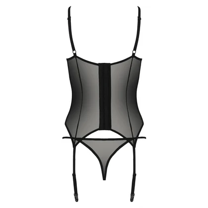 Corset Passion Eco Zinnia Negru L-XL