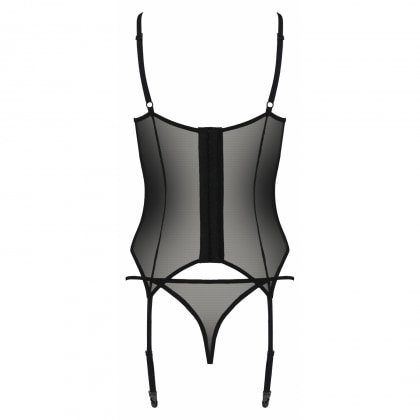 Corset Passion Eco Zinnia Negru S-M