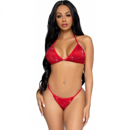 Costum Baie Leg Avenue Phoenix Bikini Roșu M