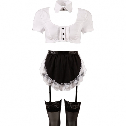 Costum Emmalyn Menajeră Cottelli Collection Negru M