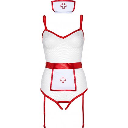 Costum Leg Avenue Nurse Roleplay Alb XS-L