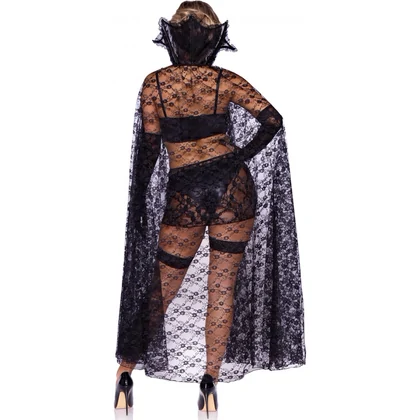 Costum Leg Avenue Seductive Vampire în Lace Negru XS