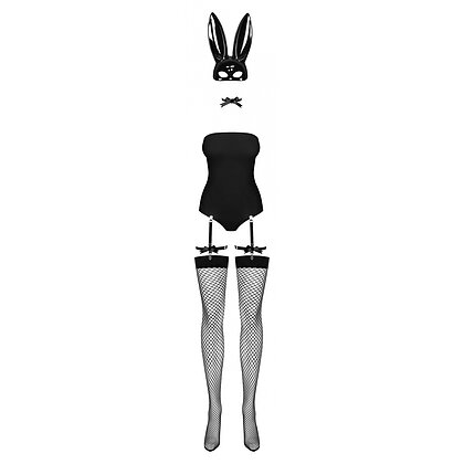 Costum Obsessive Bunny Love Negru S-M