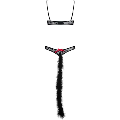 Costum Obsessive Gepardina Negru S-M
