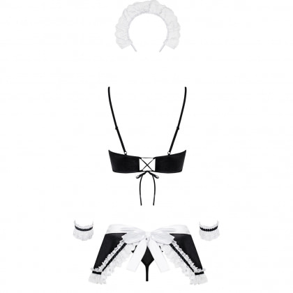 Costum Obsessive Maid Negru S-M
