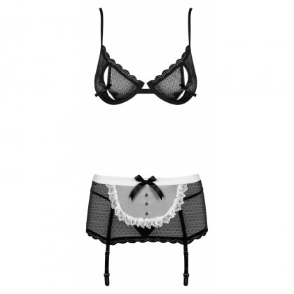 Costum Obsessive Maidme Negru S-M