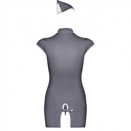 Costum Obsessive Stewardesă Gri S-M