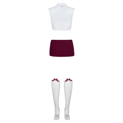 Costum Obsessive Studentă Mov S-M