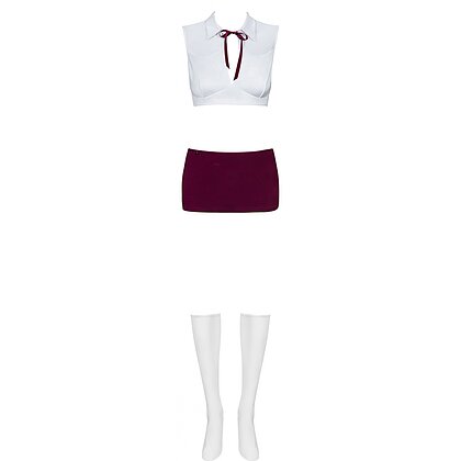 Costum Obsessive Studentă Mov S-M