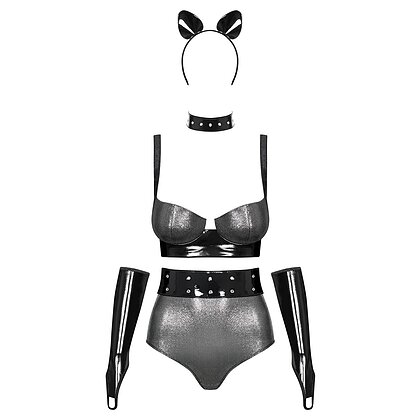 Costum Pisicuta Obsessive Silveria Gri L-XL