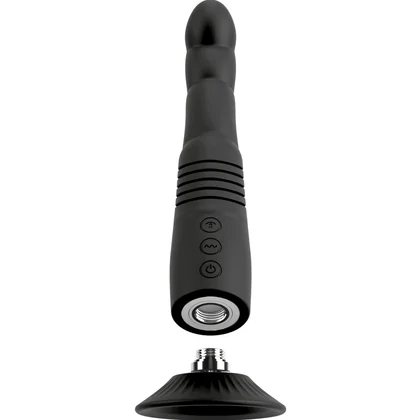 Couples Choice Vibrator Împingeri Punct G și Prostată 9x9 Negru