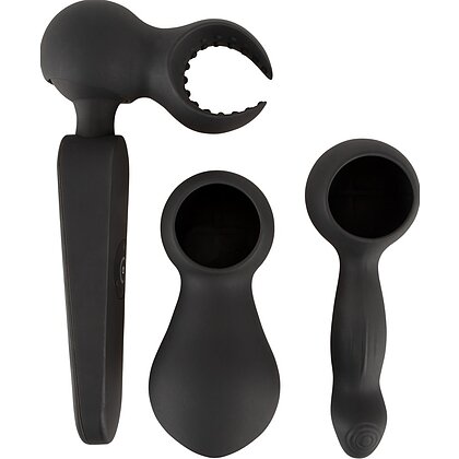 Couples Choice Wand – 12 Moduri, încălzire 41°C, Reîncărcabil Negru