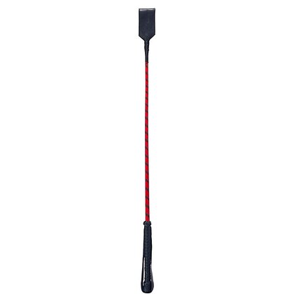 Cravasa Slapper Crop Negru