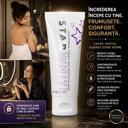 Cremă Albire Intimă Starwhite West 50ml