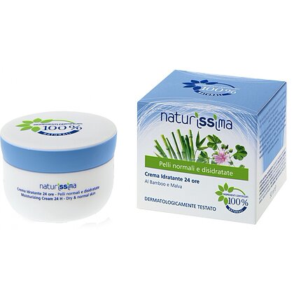 Cremă Hidratantă Ten Normal Și Deshidratat Bambus Și Nalbă Naturissima 50ml