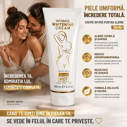 Cremă Intimă Pentru Albire Deluxe 100ml