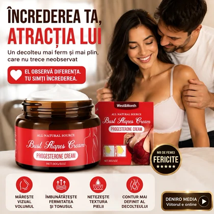 Cremă Mărire Bust West And Month Lifting și Fermitate 30ml