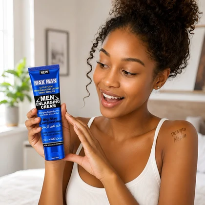 Cremă Mărire Penis Maxman Albastru 50ml