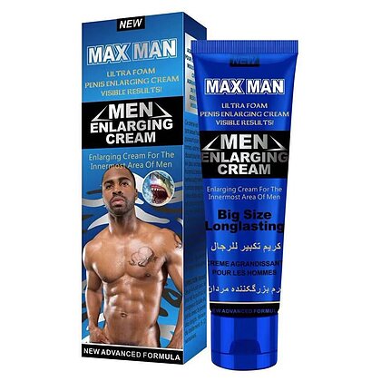 Crema Marire Penis Maxman Albastru 50ml