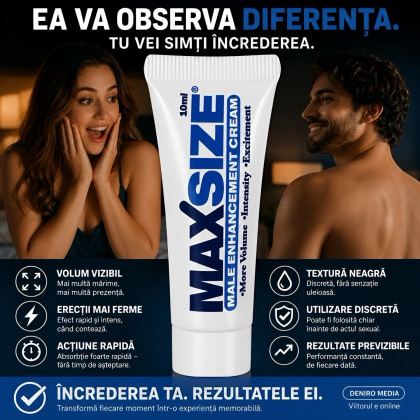 Cremă Pentru Mărirea Penisului MaxSize 10ml