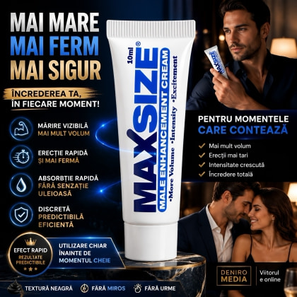 Cremă Pentru Mărirea Penisului MaxSize 10ml