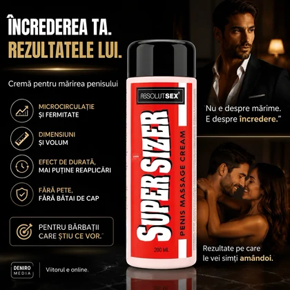 Cremă Pentru Mărirea Penisului SuperSizer 200ml