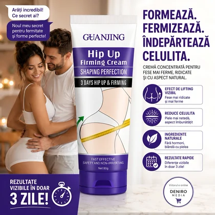 Cremă Remodelare Fese Hip Up 80g
