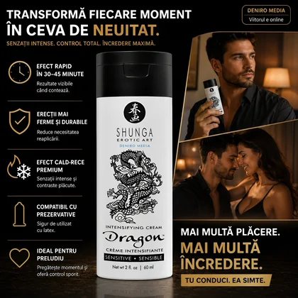 Cremă Shunga Dragon Sensitive 60ml