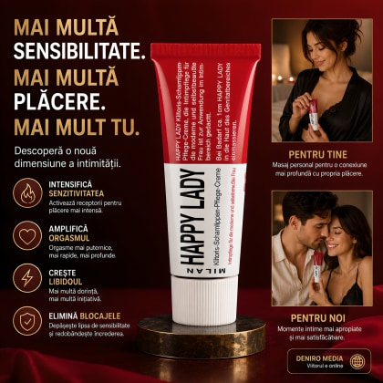 Cremă Stimulatoare Femeia Fericită 28ml