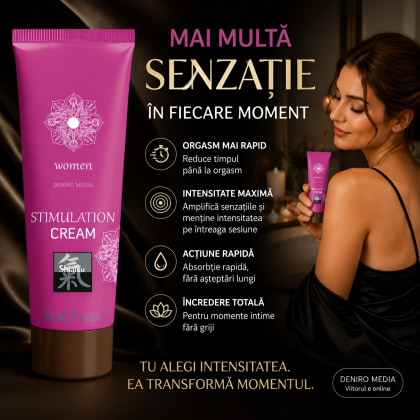 Cremă Stimulatoare Pentru Femei Shiatsu 30ml