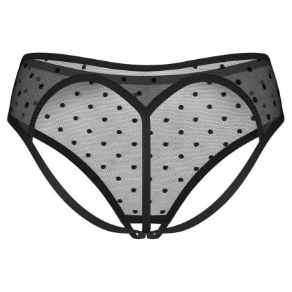 Crotchless Panties Obsessive Nuites Negru S-M