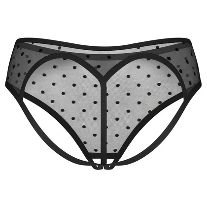 Crotchless Panties Obsessive Nuites Negru S-M