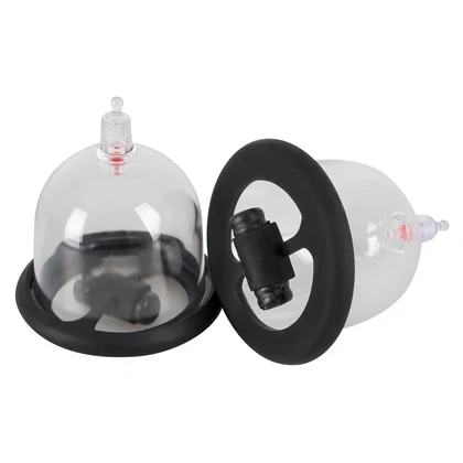 Cupe Vibratoare Pentru Sfârcuri Bad Kitty Transparent