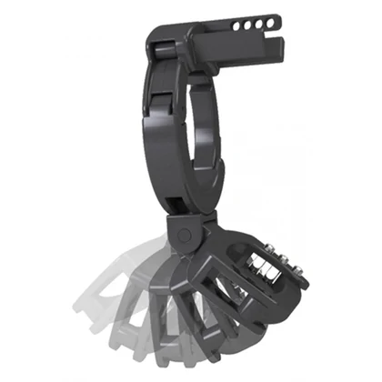 Cusca de Castitate Cu Electrostimulare Enemy No. 3 Transparent