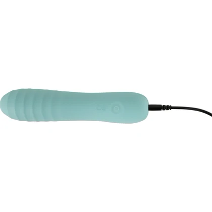 cuties Mini Vibrator – 8 Moduri, Reîncărcabil Albastru