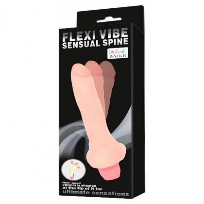 Debra Flexi Vibe Flesh - Vibrator Realist Flexibil 17 cm