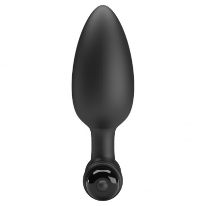 Debra Plug Anal Vibrant 10 Funcții, Flared — Negru